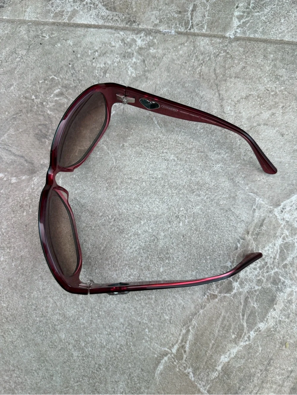 Coach Greer Burgundy Sunglasses S8019